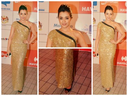 Trisha Krishnan At SIIMA Awards 2014 Trisha Krishnan At SIIMA Awards 2014