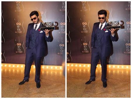 Arjun Kapoor: Navy Blue Suit