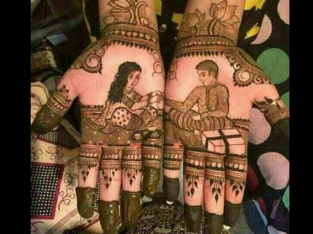 Love Birds Mehendi 