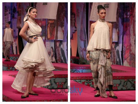 Flared Dresses & Dhotis