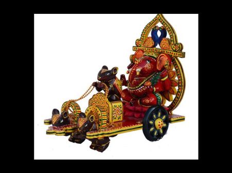Ganesha On A Chariot Ganesha On A Chariot