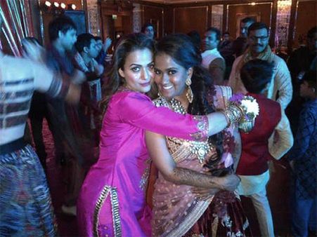  Amrita Arora Ladak with Seema Khan