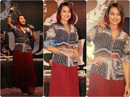 Sonakshi Sinha Goes Red