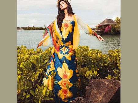 Nargis Fakhri In Naeem Khan 