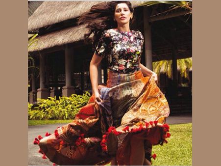 Nargis In Alexander McQueen