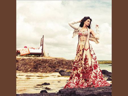 Nargis In Sabyasachi