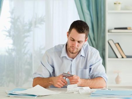 You frequently reach your credit limit on your card 