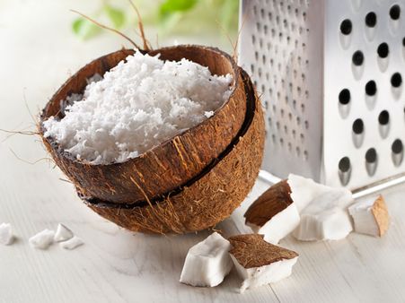 Shredded coconut
