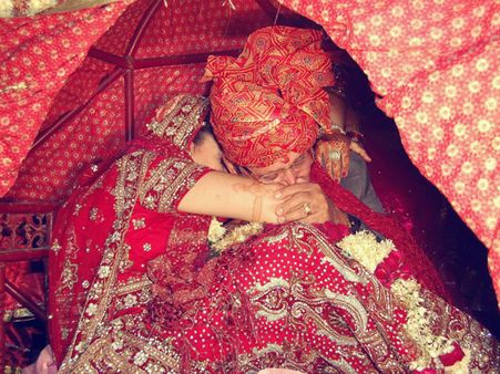 The tearful vidaai (farewell)