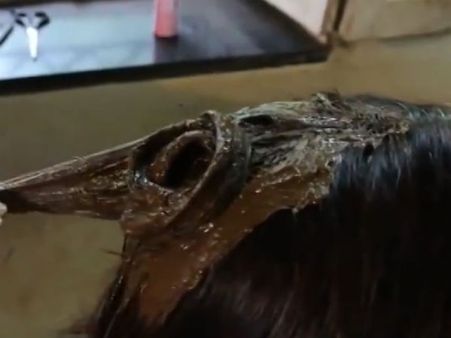 Twirl Into the same bun