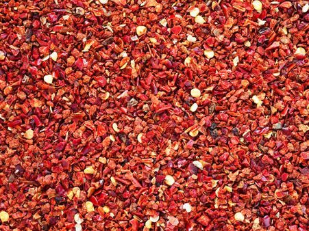 Red pepper, paprika and chili