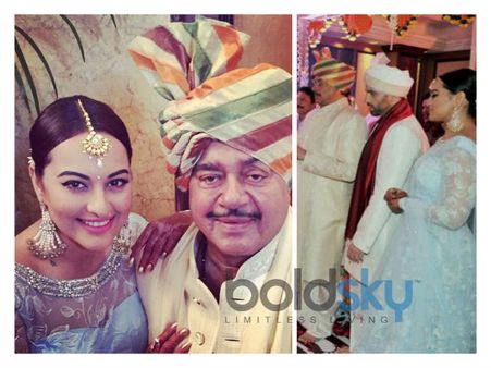 Sonakshi Sinha In Blue