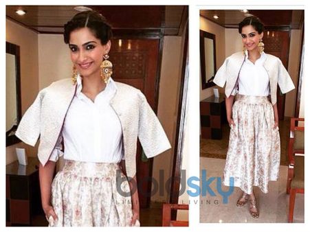 Sonam Kapoor In Sanjay Garg