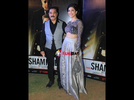 Kamal and Shruti Hassan