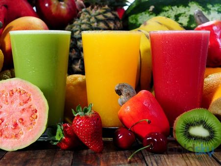 16. Juice With Protein Powder: