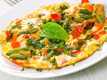 13. Veggie Omelet: 