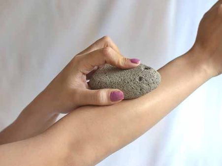 Use A Pumice Stone