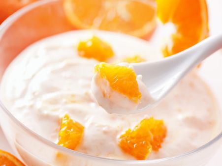 Crunchy Orange Yoghurt: 