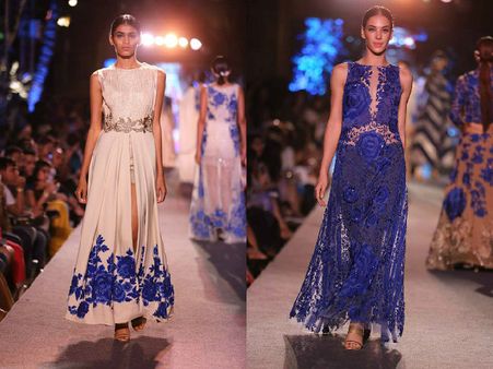 Sheer Blue Gown Sheer Blue Gown