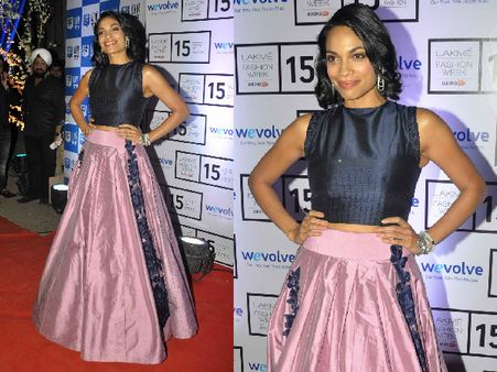 The Other Look Of Rosario Dawson's