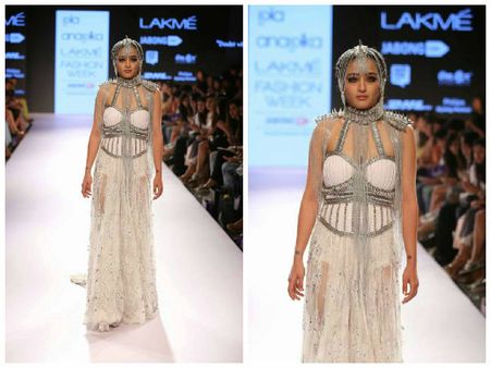 Akshara Haasan For Anamika Khanna