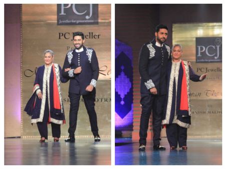 Jaya Bachchan & Abhishek Bachchan