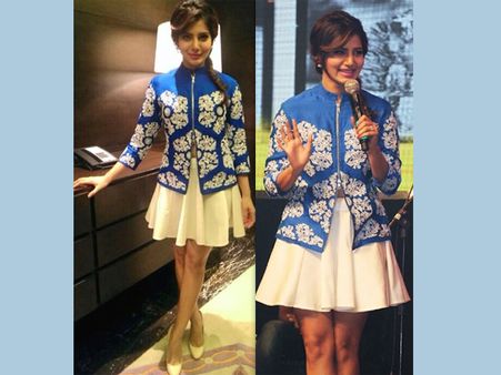 Samantha In Rahul Mishra Collection Samantha In Rahul Mishra Collection