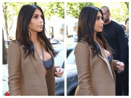 Kim Tries To Cover Up