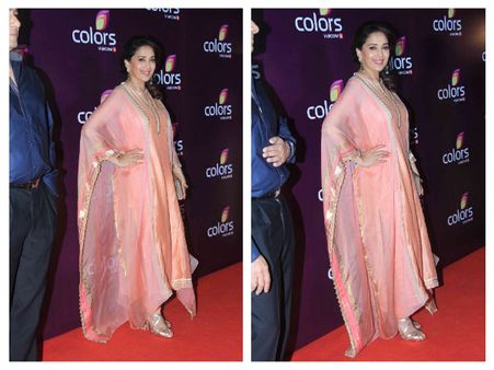 Madhuri Dixit At Colors TV Annual Party 