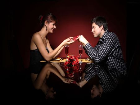 Romantic Candle-light dinner: