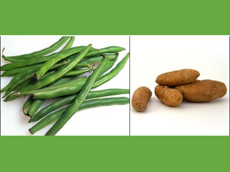 Green beans And Sweet Potato Salad Green beans And Sweet Potato Salad