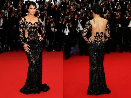 Michelle Rodriguez In Zuhair Murad 