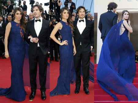 Nikki Reed in Azzaro Couture 