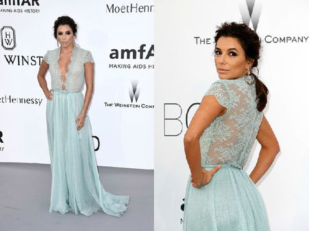 Eva Longoria In Georges Hobeika Couture 