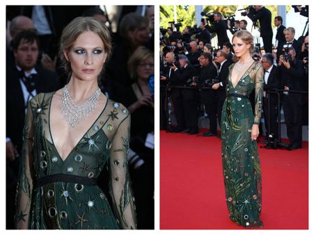 Poppy Delevingne In Burberry 