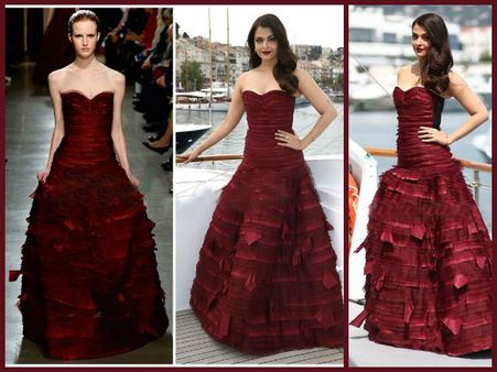 Aishwarya Rai In Oscar de la Renta Aishwarya Rai In Oscar de la Renta