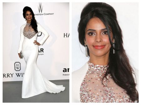 Mallika Sherawat In White Georges Hobeika Mallika Sherawat In White Georges Hobeika