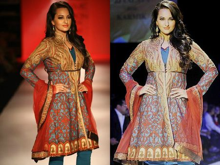 Sonakshi Sinha As Showstopper At Summer/Resort Lakme Fashion Week 