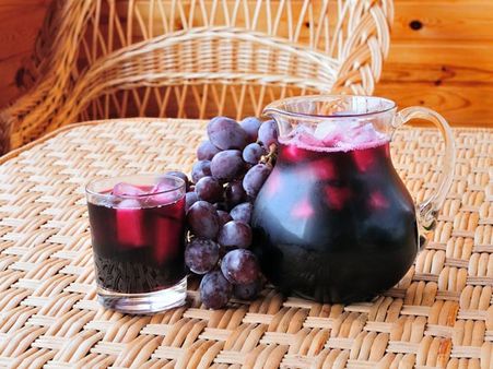 Grape And Pomegranate Juice