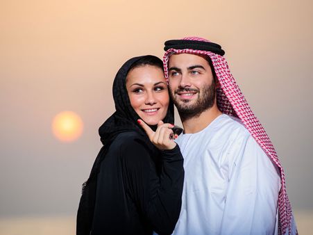 Kissing And Embracing Your Spouse