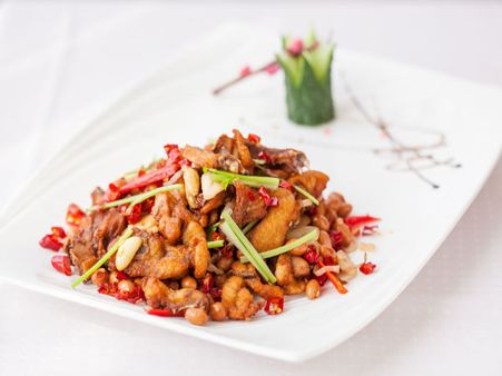 Andhra Style Chicken 65