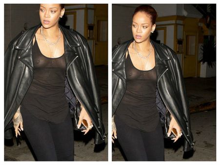 Rihanna In Black