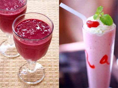 Avocado And Pomegranate Smoothie