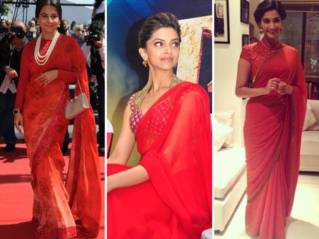 Chiffon or Georgette Saree