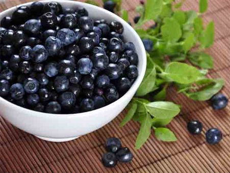 Eat Blueberries And Grapes