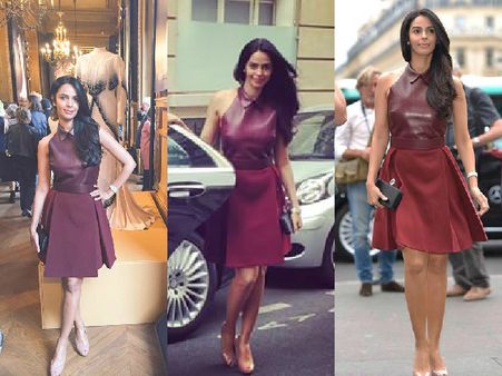 Mallika Sherwat In Paris 