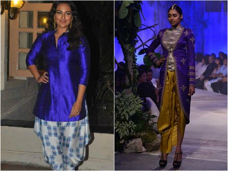 Kurta With Dhoti Pants