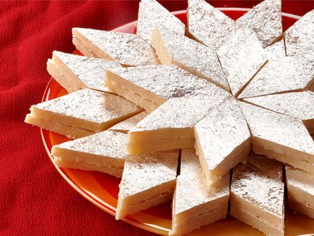 5. Coconut Barfi