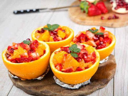 Honey And Fruit Salad: 