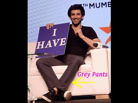 Aditya Roy Kapur's Grey Pants